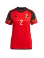 Belgien Toby Alderweireld #2 Replika Hemmakläder Dam VM 2022 Kortärmad